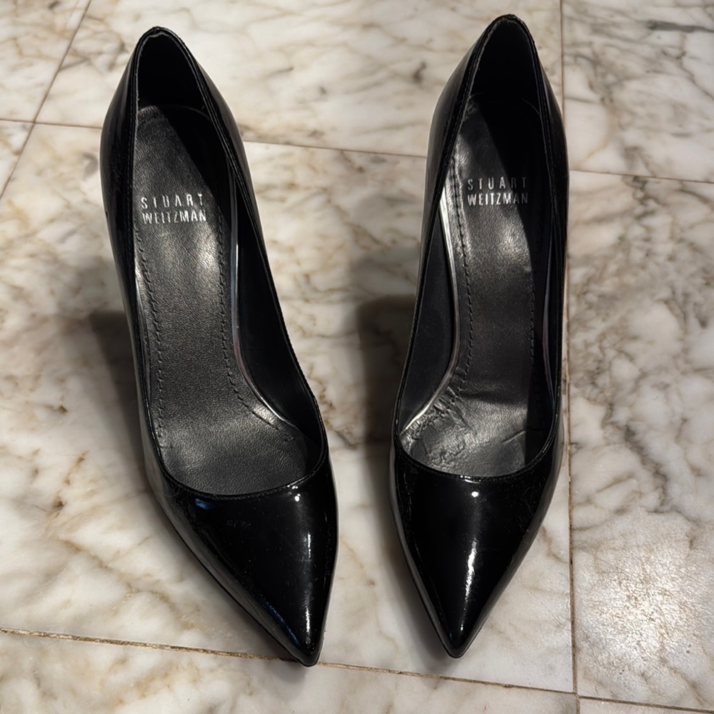 Stuart Weitzman Black Women's Pumps heels 5.5